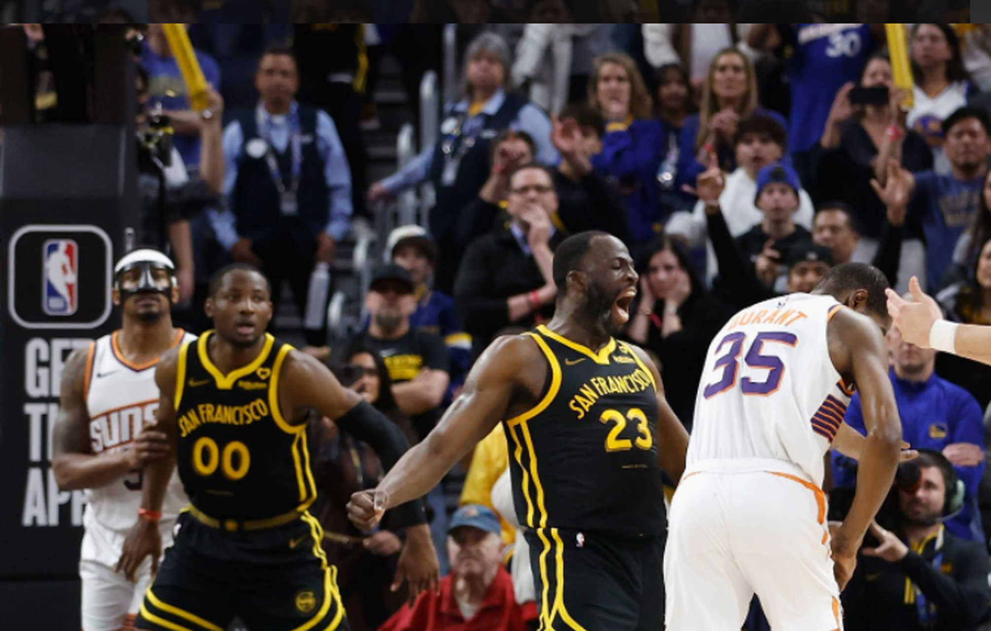 勇士完胜北京队，杜兰特关键制胜